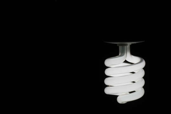 How to clean up broken energy saving light bulbs after a breakage