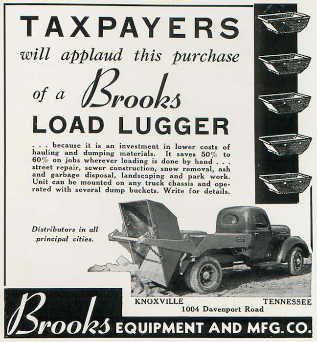 The Load Lugger - An invention resembling a modern day skip lorry 