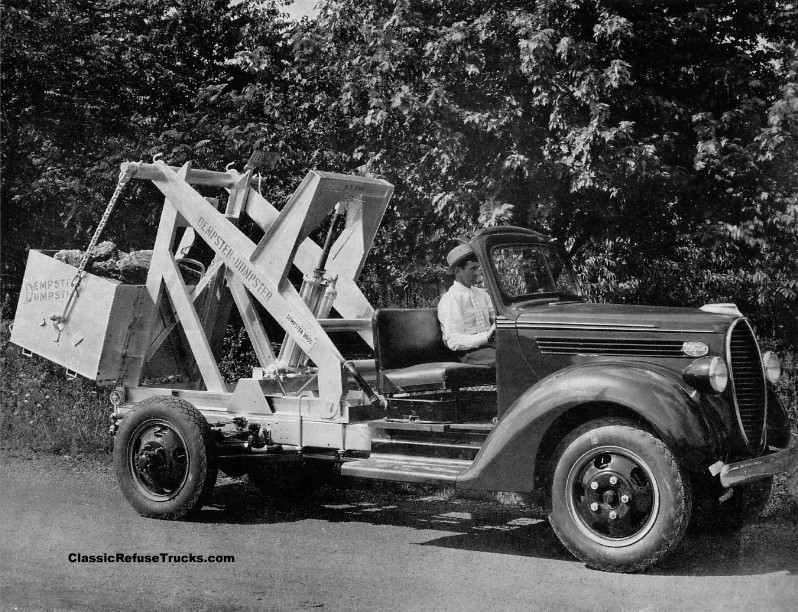 A smaller version of the Dempster Dumpster skip invention 