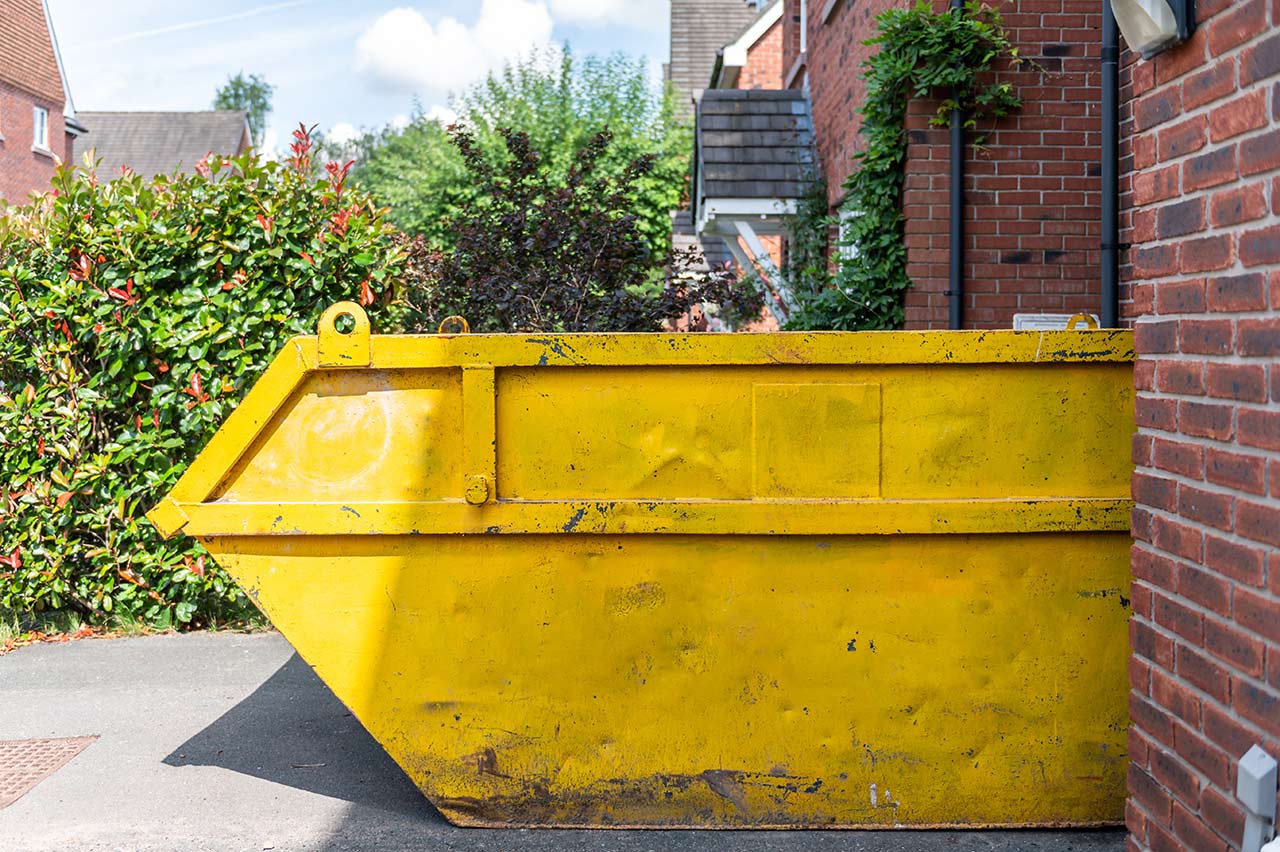 house renovation skip waste