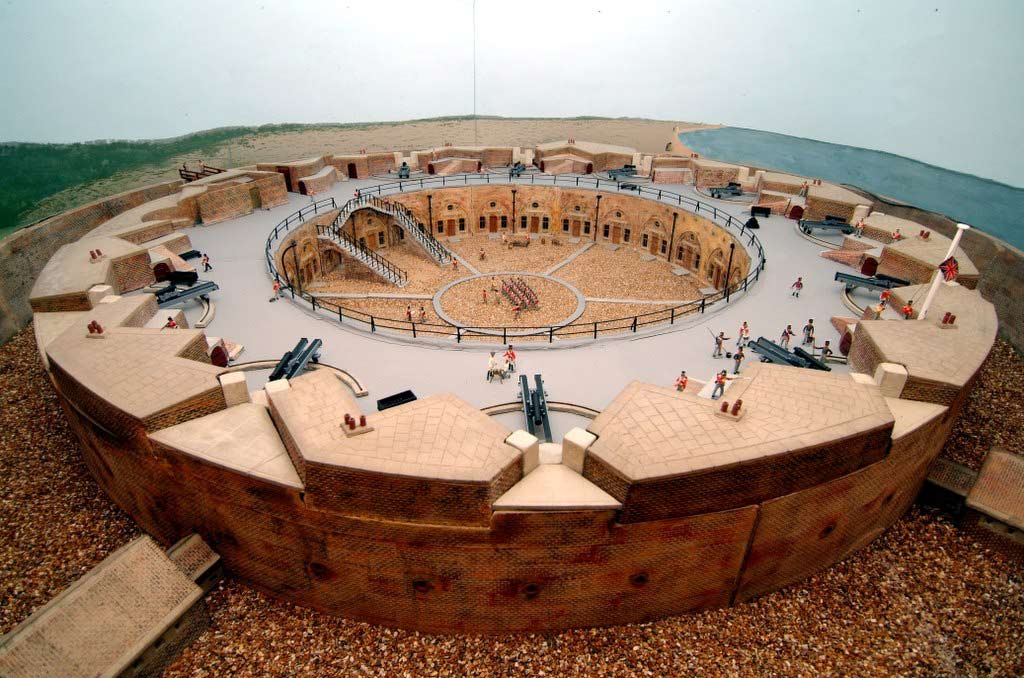 Model of the Redoubt Fortress