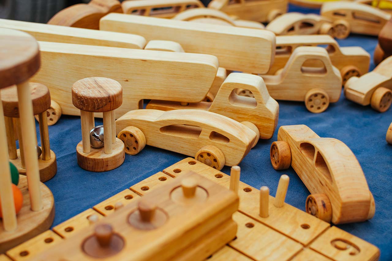 plastic free wooden toys